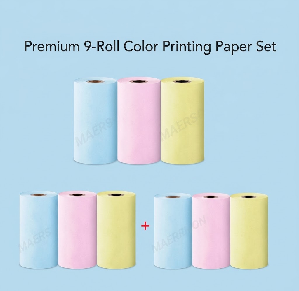 Pocket Printer Paper (Coloured)